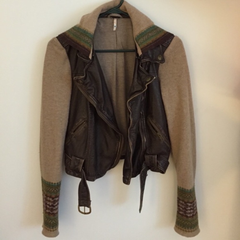 COPY - Free people leather jacket